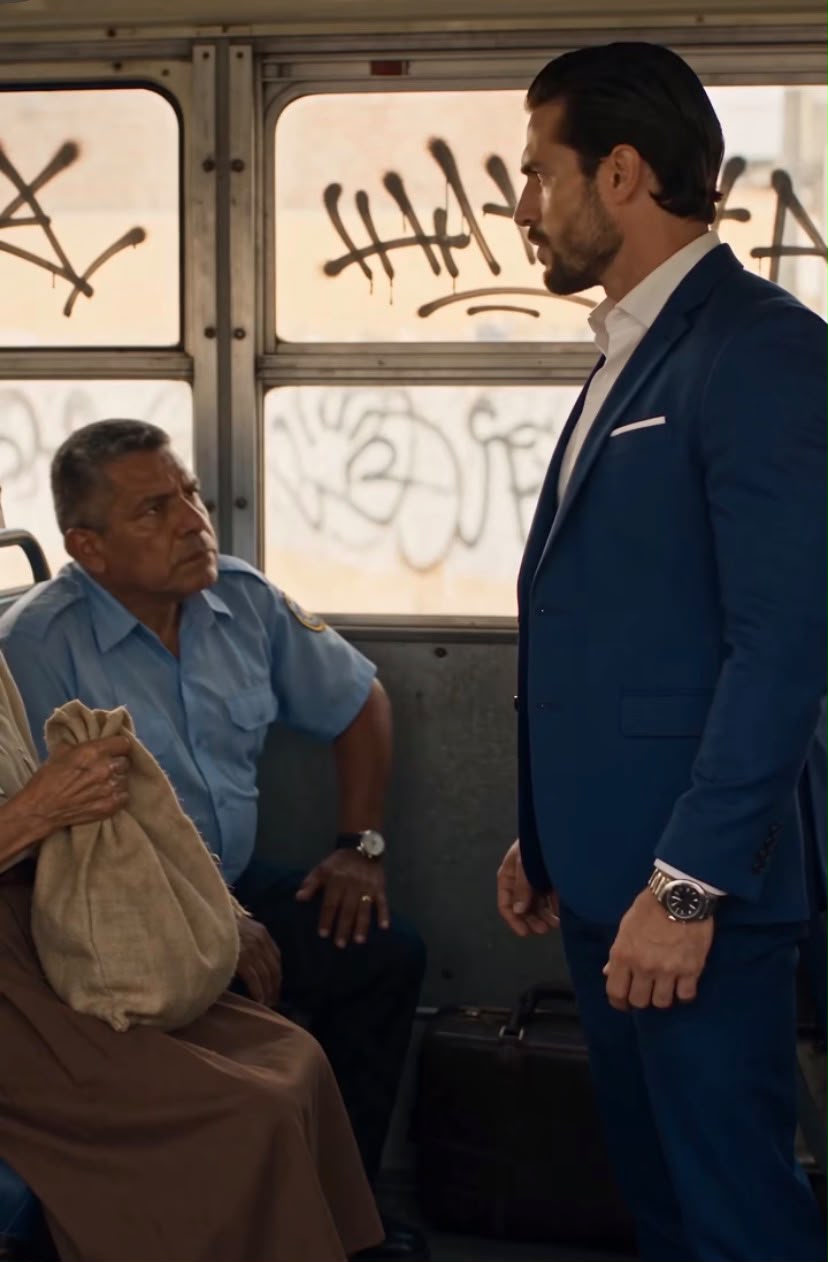 “EL HOMBRE RICO HIZO BAJAR A UNA ANCIANA DEL AUTOBÚS PORQUE OLÍA A TRABAJO”,